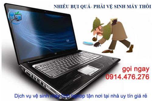 Vệ sinh máy tính tại quận 5