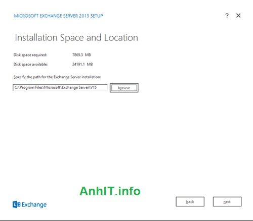 Hướng dẫn cài đặt Exchange server 2013 SP1