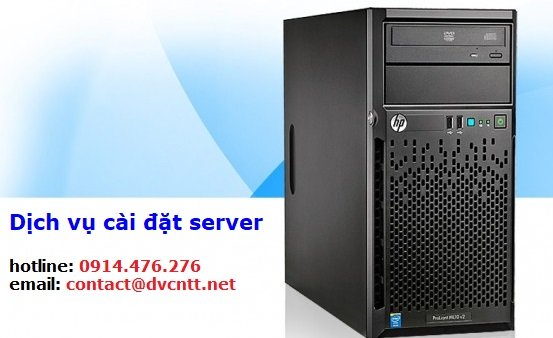 Dịch vụ cài đặt cấu hình máy chủ server 