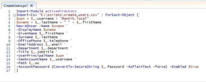 scripts create users