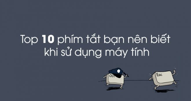 Sử dụng phím tắt